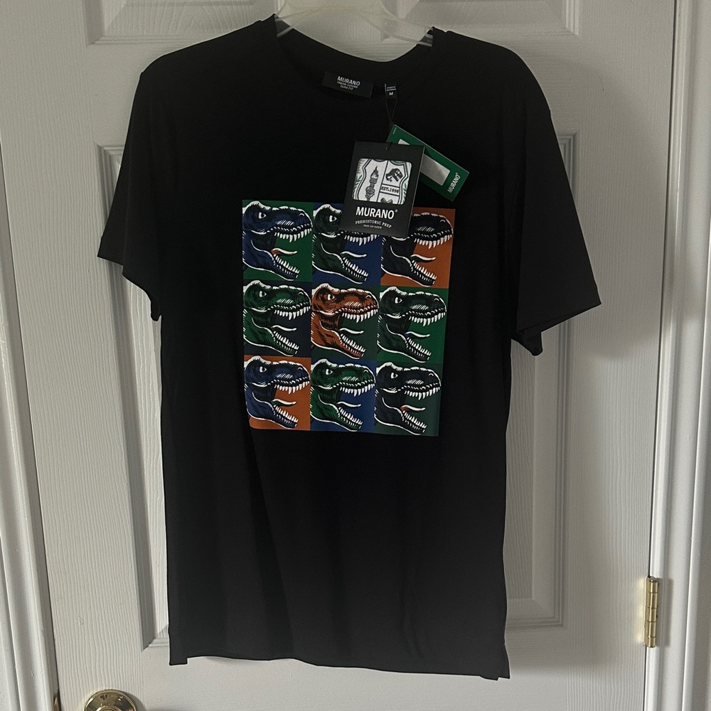 Murano Multicolor Dinosaur Graphic Tee